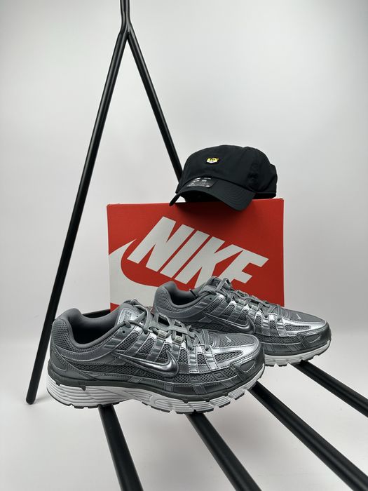 Оригінал!! кросівки Nike P-6000 "Metallic Cool Grey/White/Wolf Grey"