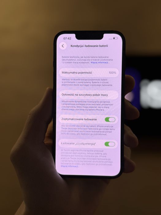 RATY 0% iPhone 14 128GB BATERIA 100% GWARANCJA 12 miesiecy!!!