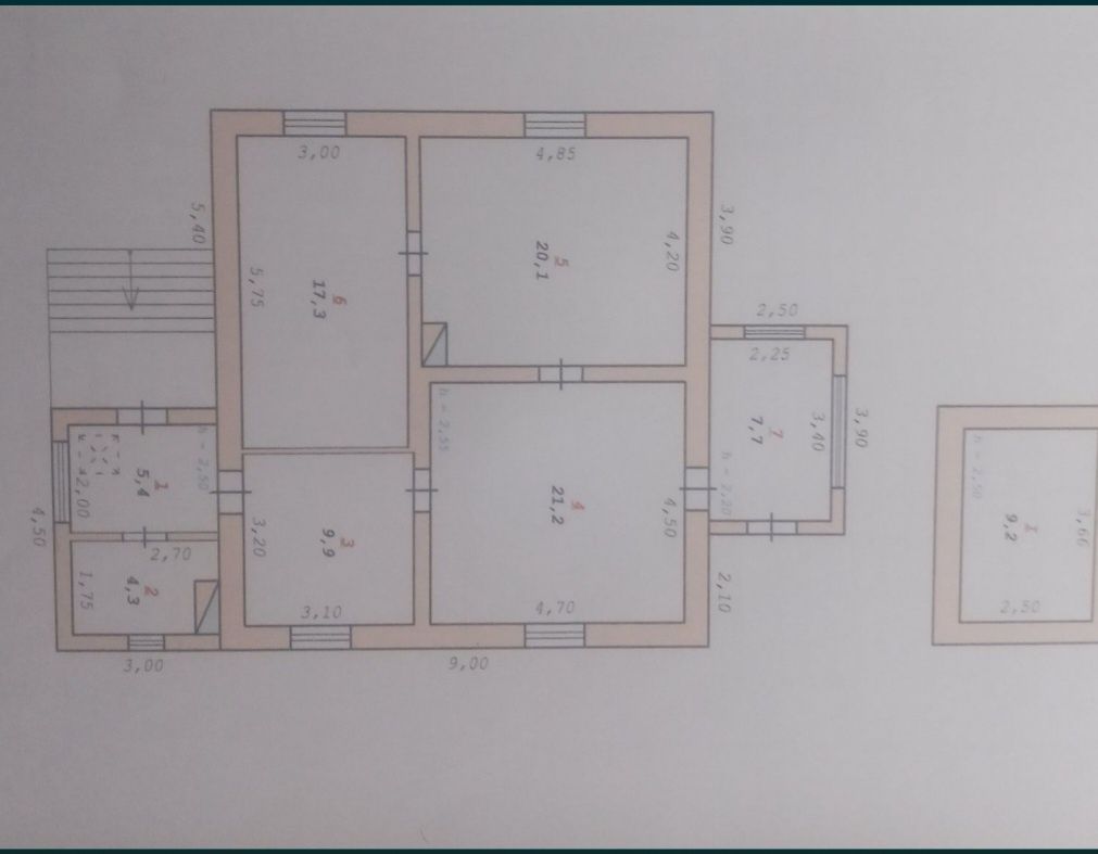 Продам будинок 95м.кв гараж,зруч.25с.зем.діл.