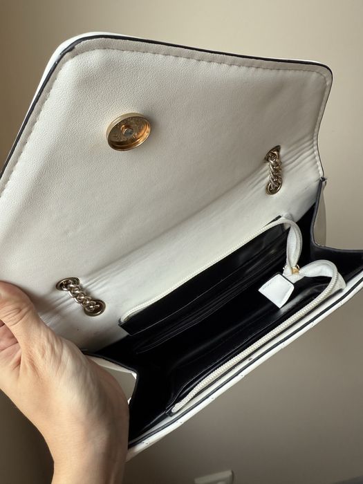 Сумка біла стильна YSL