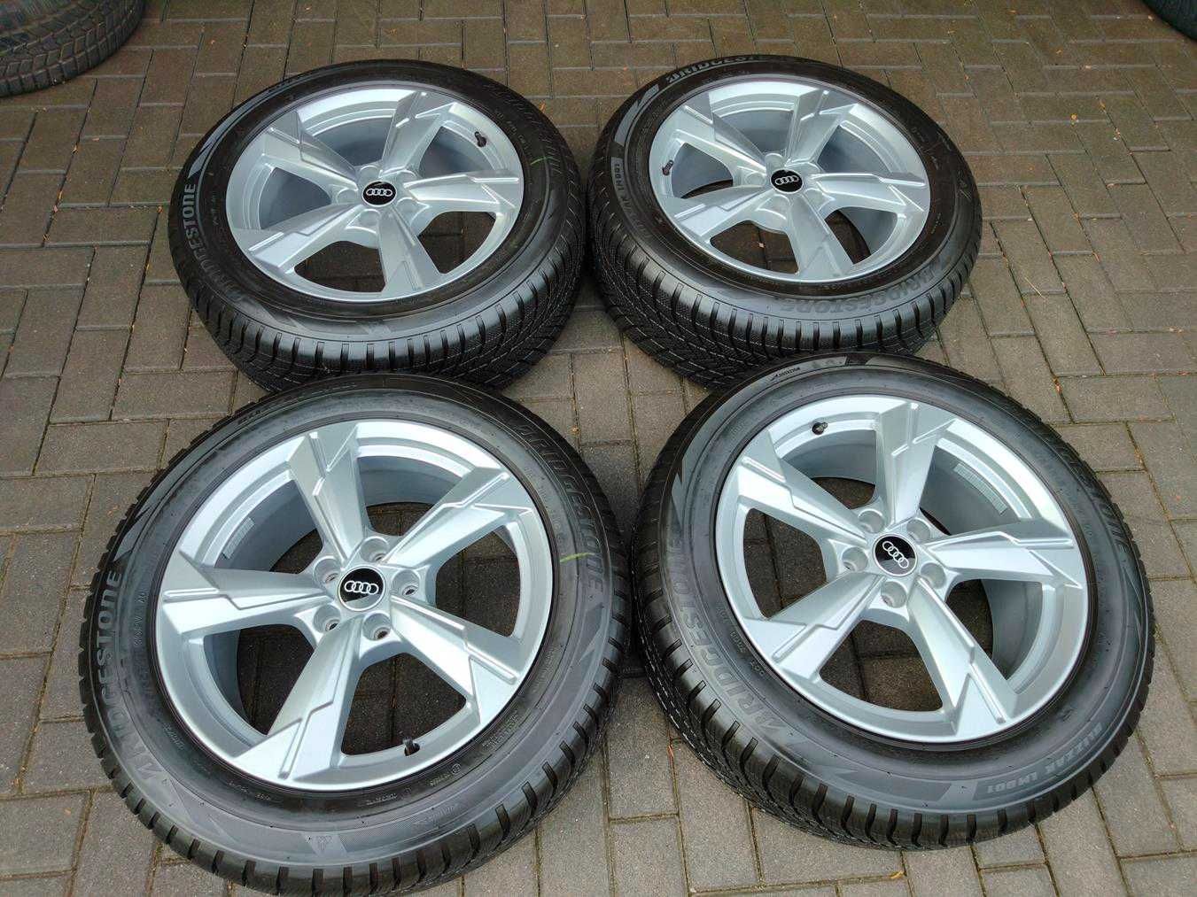 5x112 Koła Zimowe R18 AUDI A6 C8 ET39 225/55 Bridgestone 2023r 8m 4szt