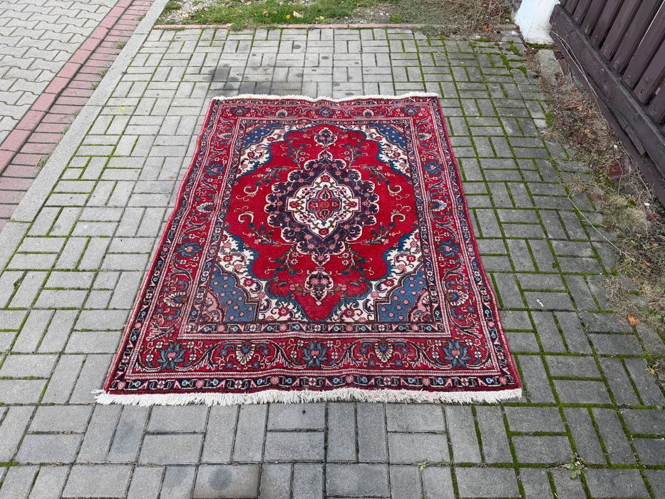 Dywan Perski Keshan 200x140 Ręcznie tkany Vintage