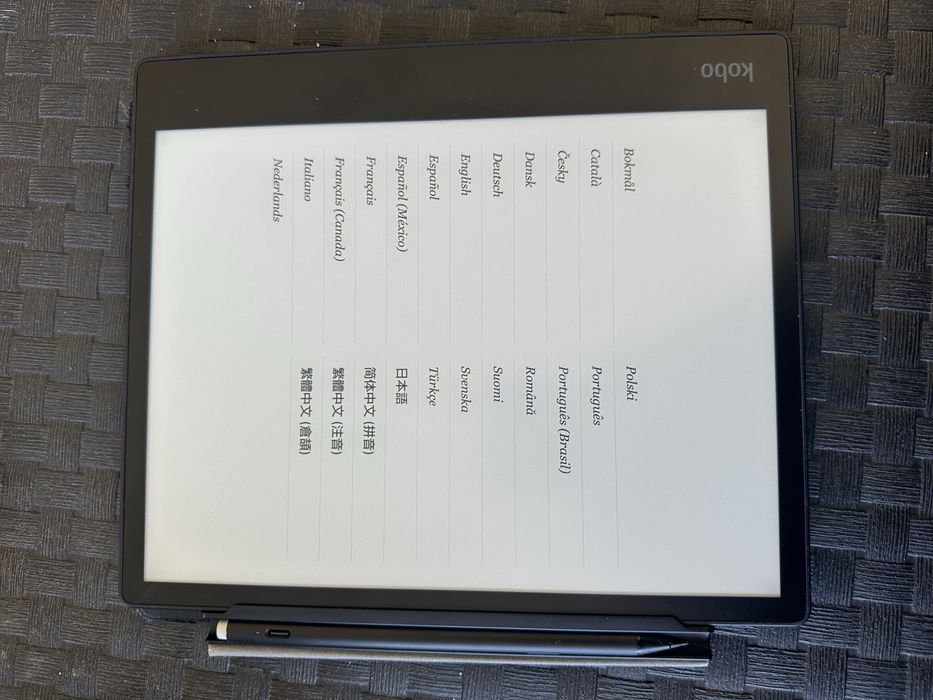 Kobo elipsa 2e + Stylus 2