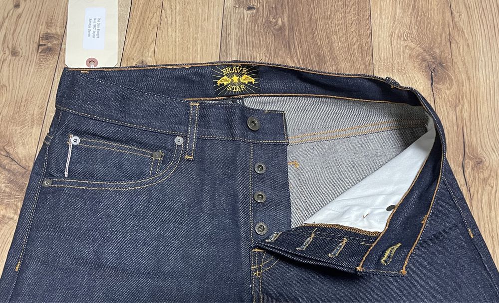 Американські джинси Brave Star 14oz 'IRO' Japan Selvage Premium  Denim