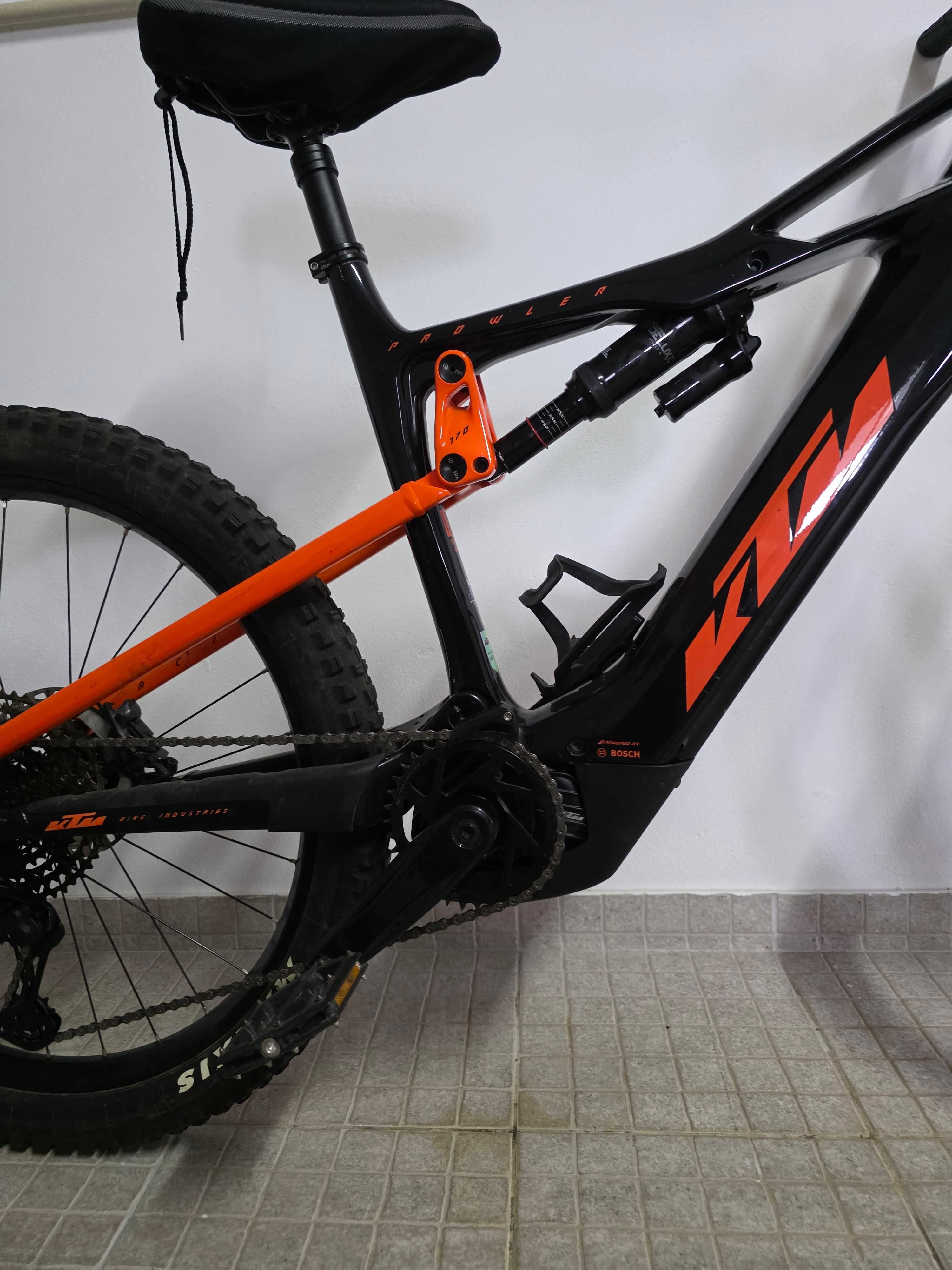 KTM E-MTB XL – 170mm – Rodas 27.5 PLUS – Elétrica – Topo de Gama