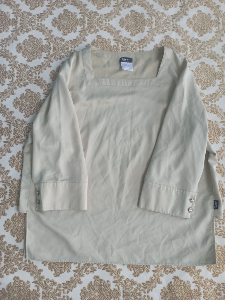 Кофта туника Chanel XL оригинал , кроптоп Chanel ACE