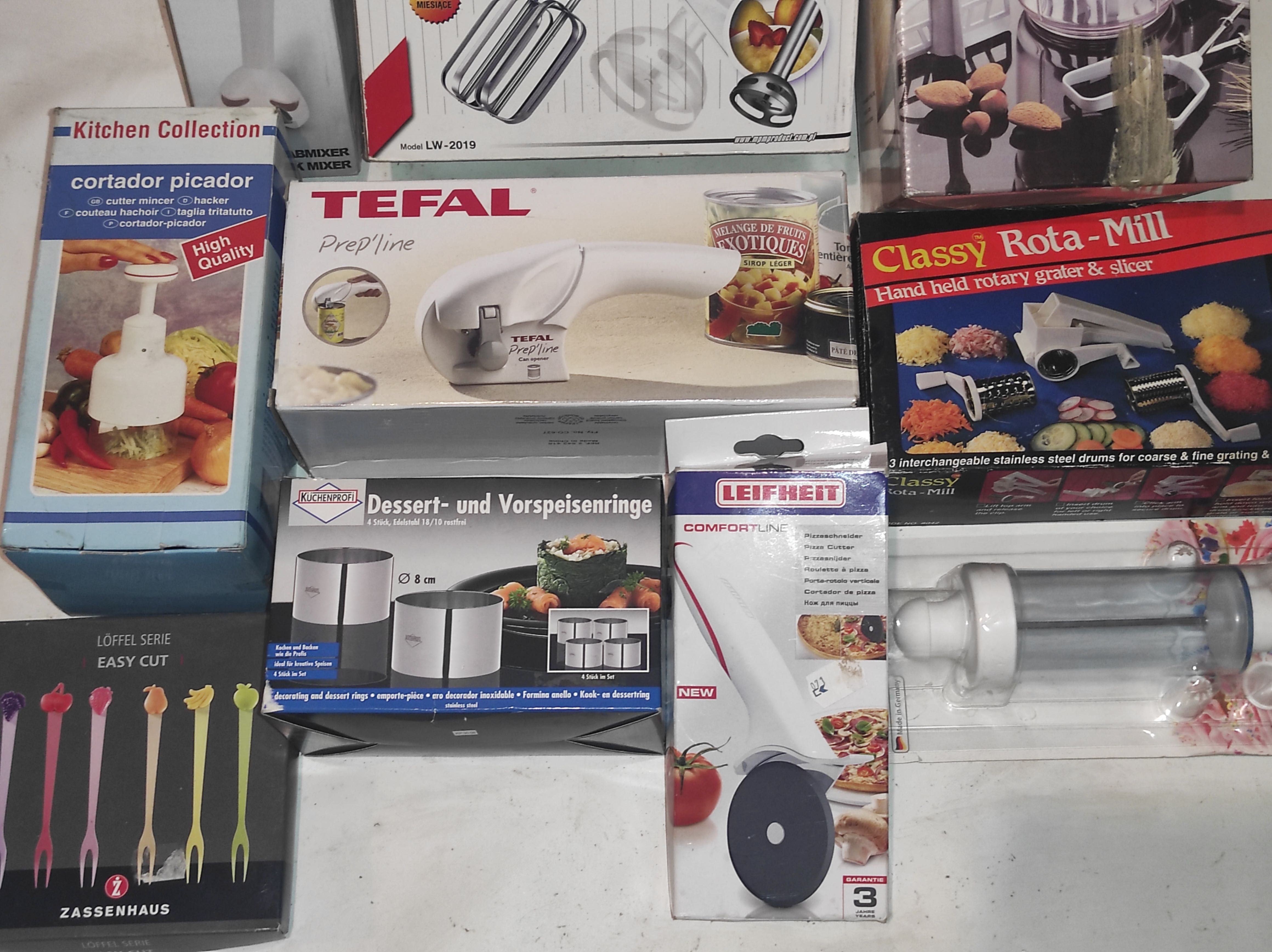 Zestaw TEFAL,MPM Miksery,Blendery i inne...10 sztuk - NOWE !