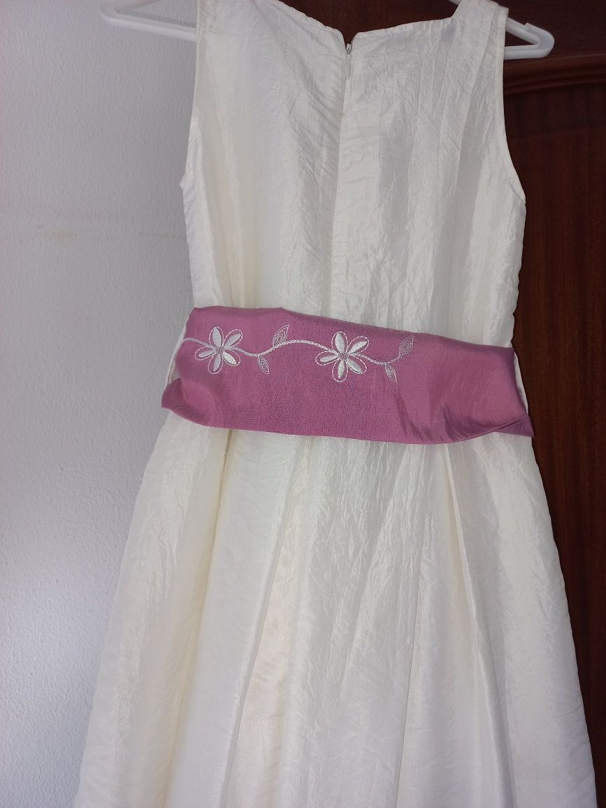 Vestido de cerimónia para menina