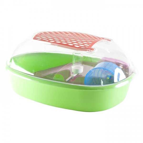 Gaiola Plástica Cleo para Hamster – 52 × 38 × 24 cm