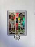 Cristiano Ronaldo e Vinicius Junior Flahsback card Panini Megacracks