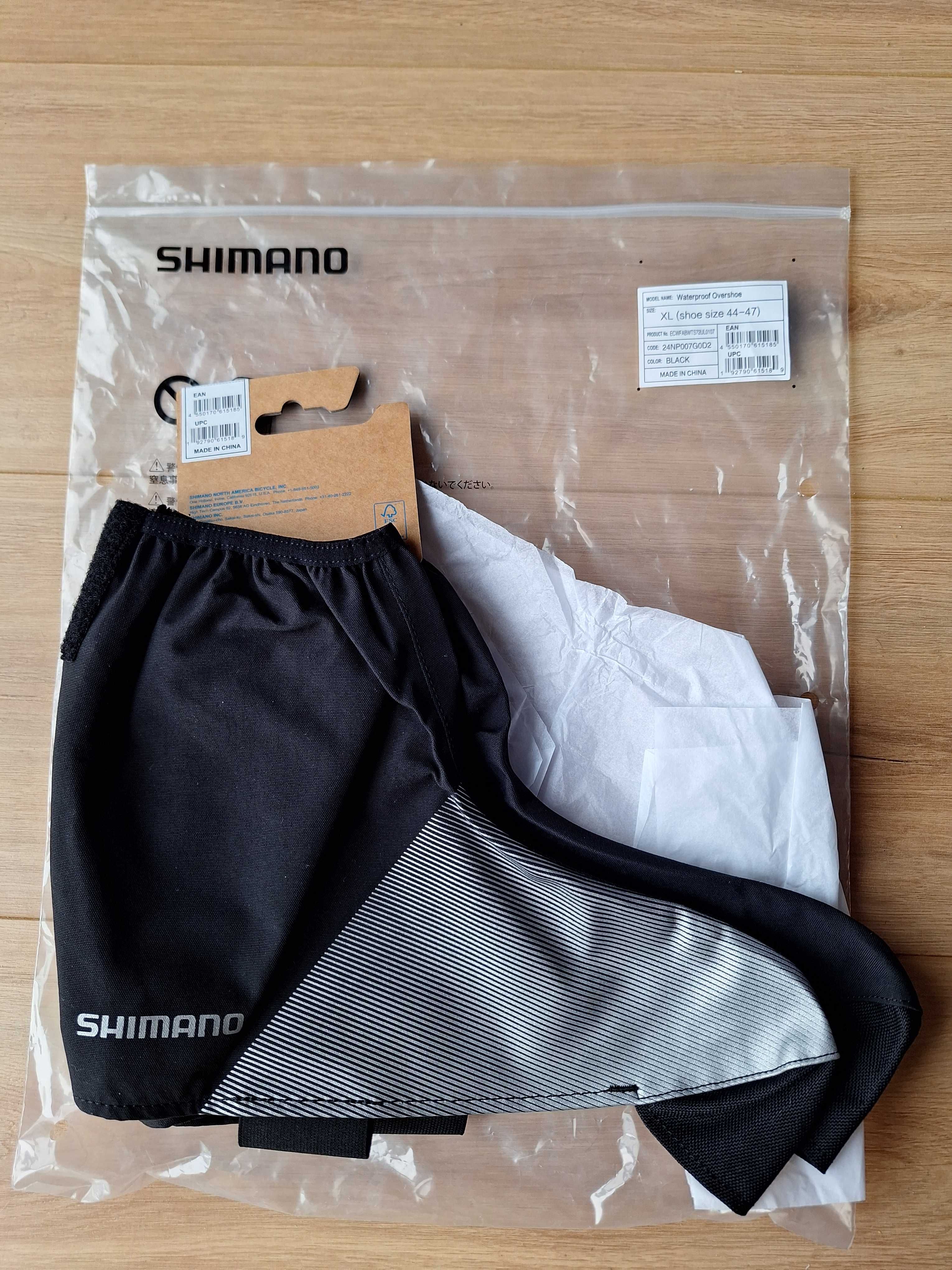 Ochraniacze na buty Shimano Waterproof XL czarny roz. 44-47