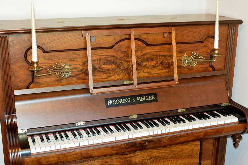 Pianino Hornung & Moller po renowacji + dźwięk