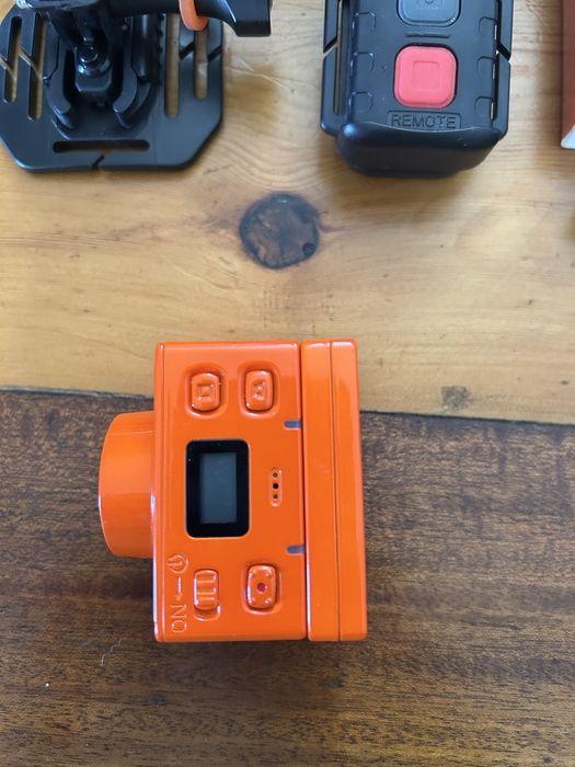 Rollei actioncam 55s impecavel oferta mini tripé