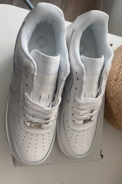 Nowiutkie/Trampki/NIKE/Air/Force/1/Low/'07/Biały:44