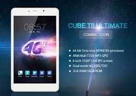 Планшет с функцією телефон CUBE T8 Ultimate , 8" 4G 16GB