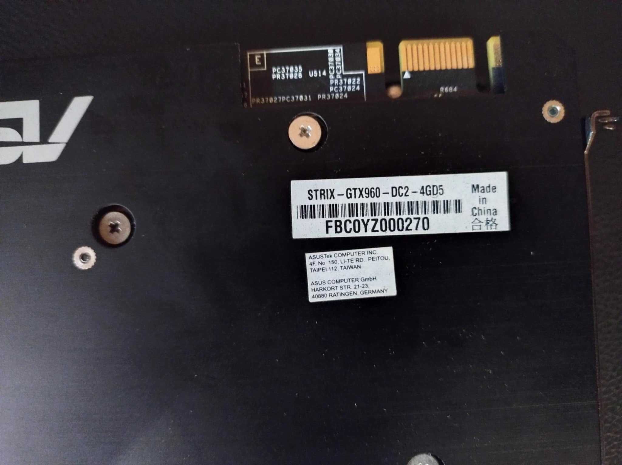 Karta graficzna ASUS GeForce GTX 960 4GB Strix OC