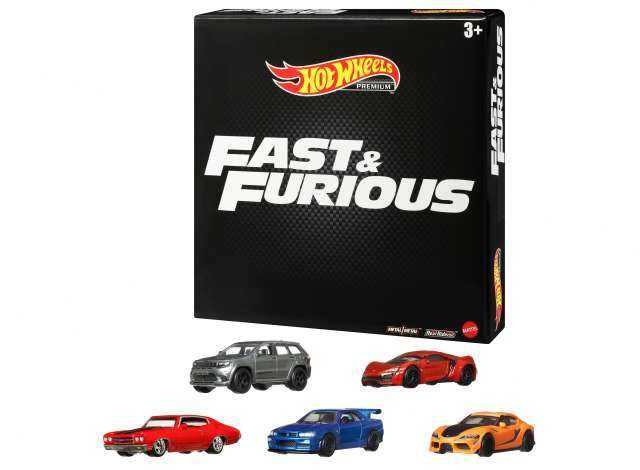 1/64 Hot Wheels - Fast & the Furious deluxe set