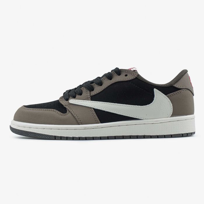 Кросівки Nike Air Jordan 1 Low OG SP Travis Scott Brown Mocha premium
