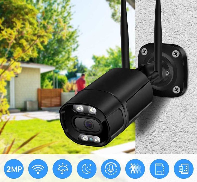 Bezprzewodowa Kamera Zewnętrzna IP Wifi Full HD