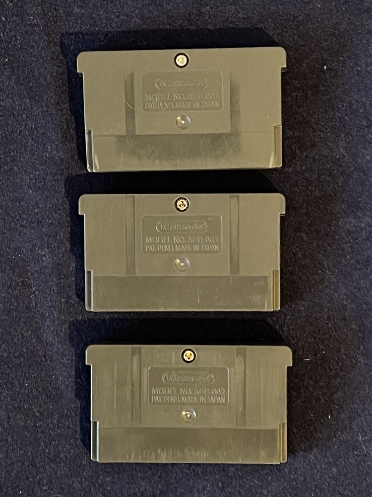 3 Jogos Harry Potter GBA originais