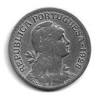 1 Escudo de 1928 Republica Portuguesa