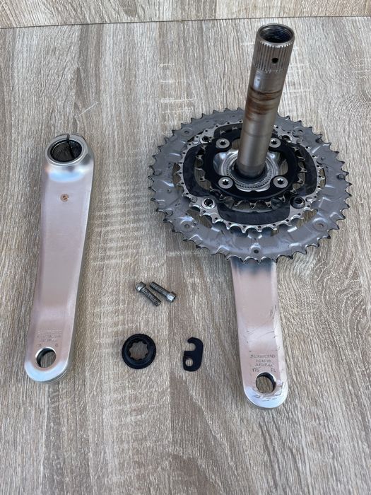 Шатуни Shimano Deore XT 68/73 (175) Truvativ Descendant e*thirteen xtr