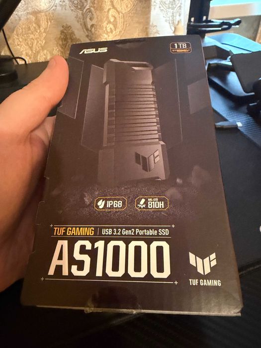 SSD диск ASUS TUF Gaming AS1000 1TB USB 3.2 Type-C External