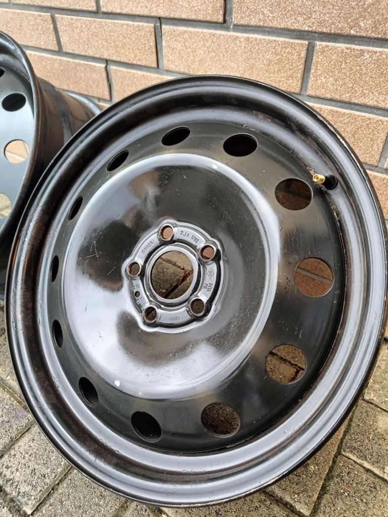 2x Felga Stalowa 17 Cali 5x108 7Jx17 ET50 Renault Espace Vel Satis