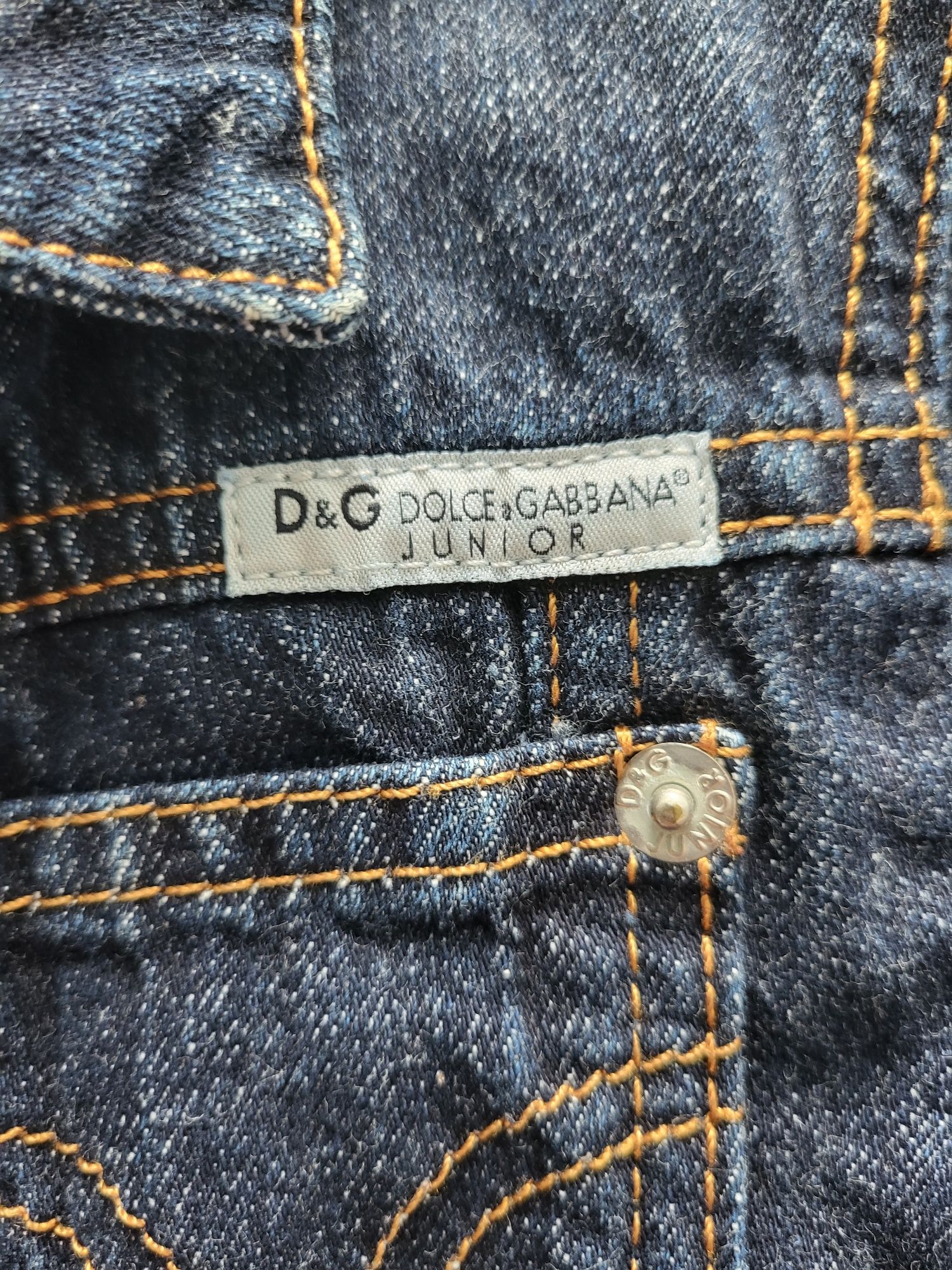 Kurtka jeansowa dziecięca DOLCE & GABBANA rozmiar 104