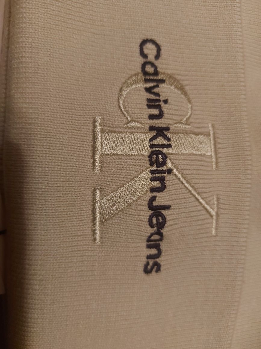 Czapka Calvin Klein Jeans Monologo Embro Beanie K60K611254LXW