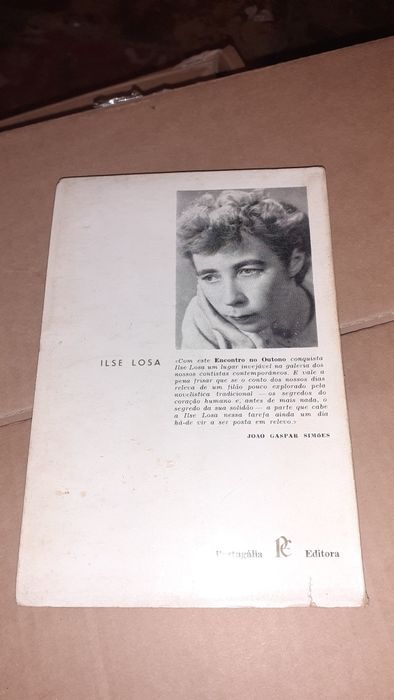 Ilse Losa encontro no Outono livro raro