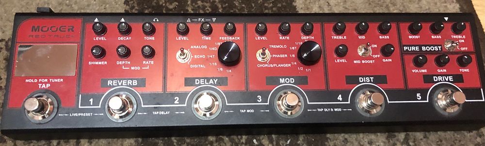 Mooer Red Truck мультиефект/процесор