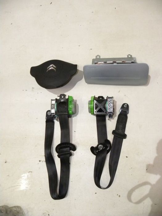 CITROEN BERLINGO KOMPLET PODUSZKI PASY