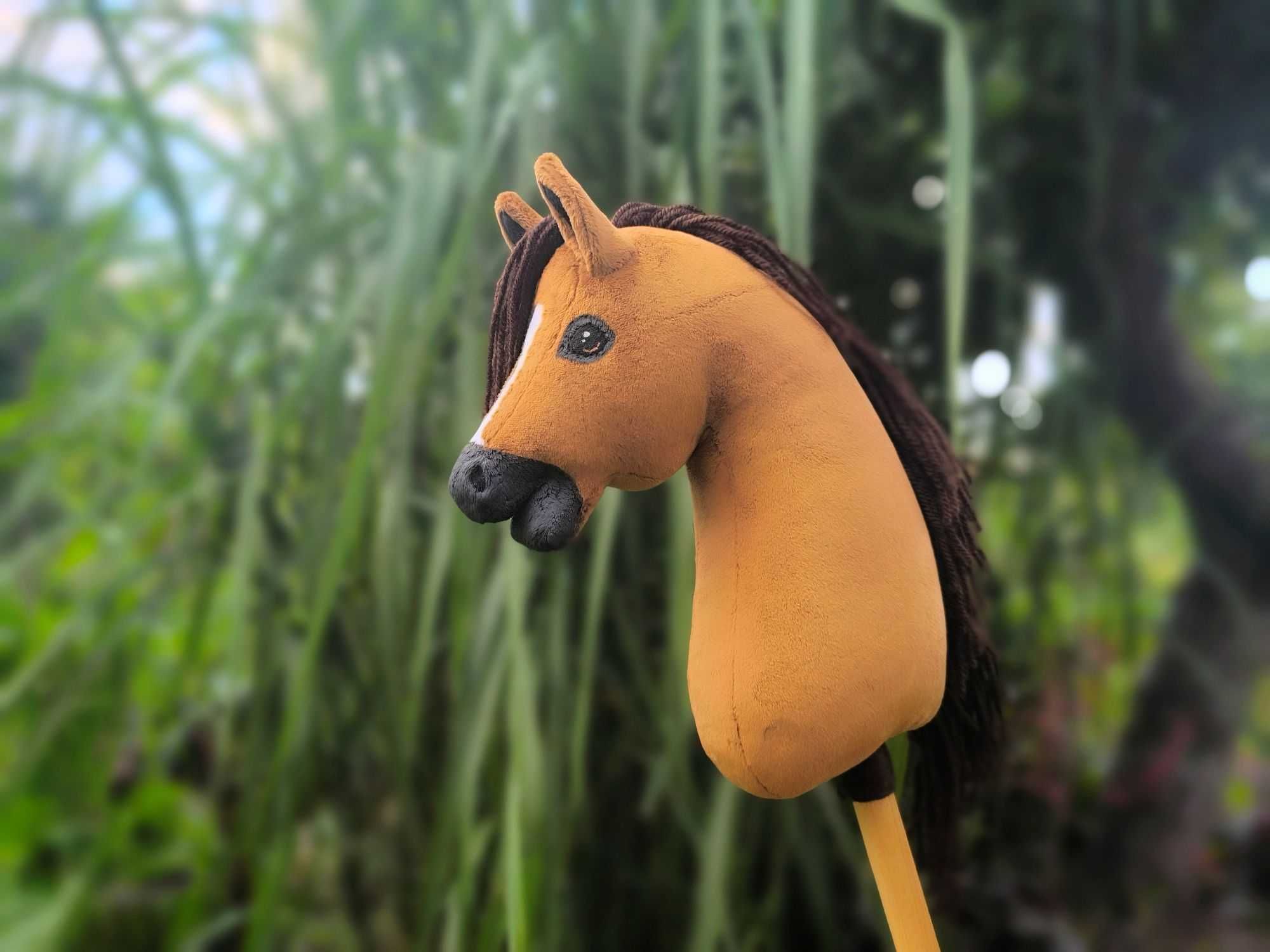 hobby horse mustang kasztanek A4 konik na kiju