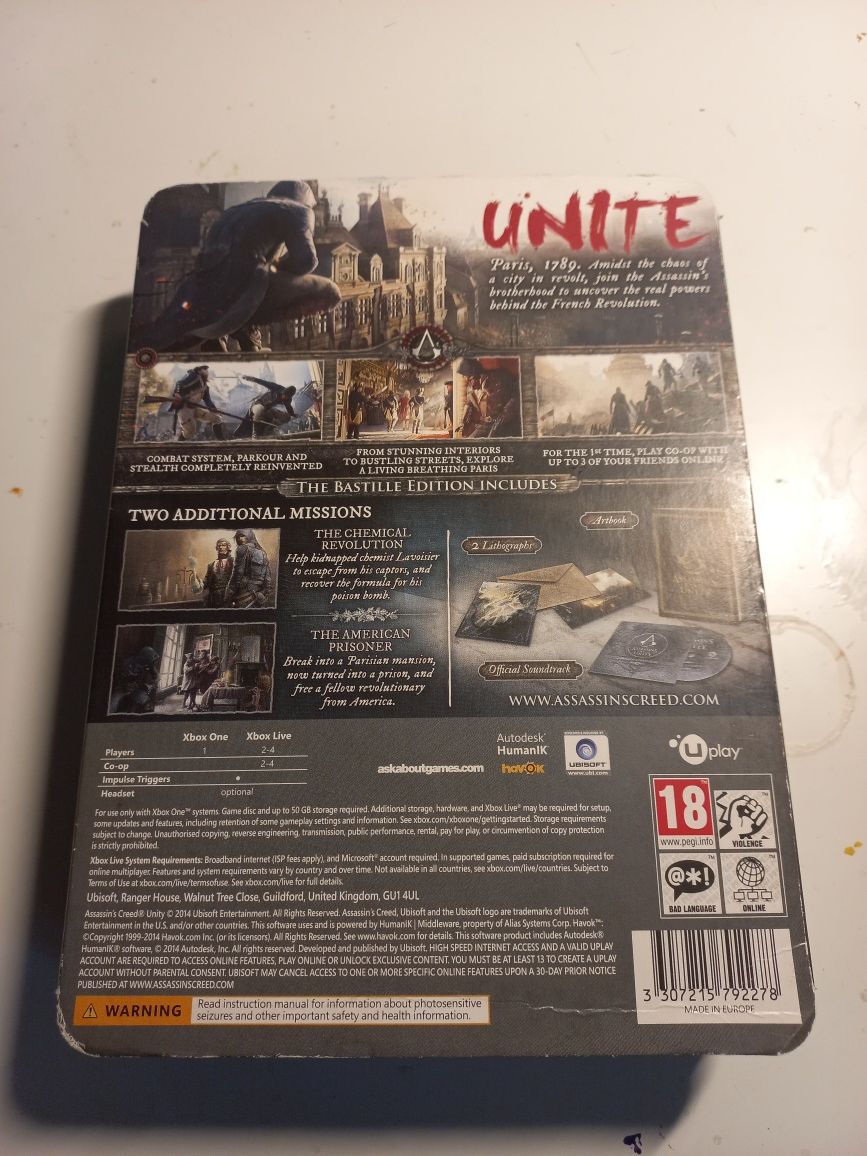 Assassin's Creed Unity Bastille Edition