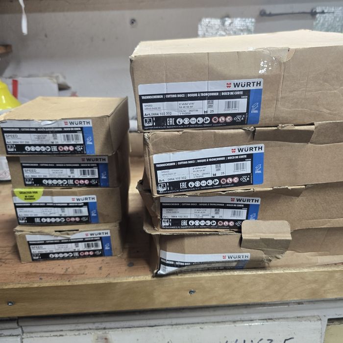 Tarcze do metalu wurth 125 i 230