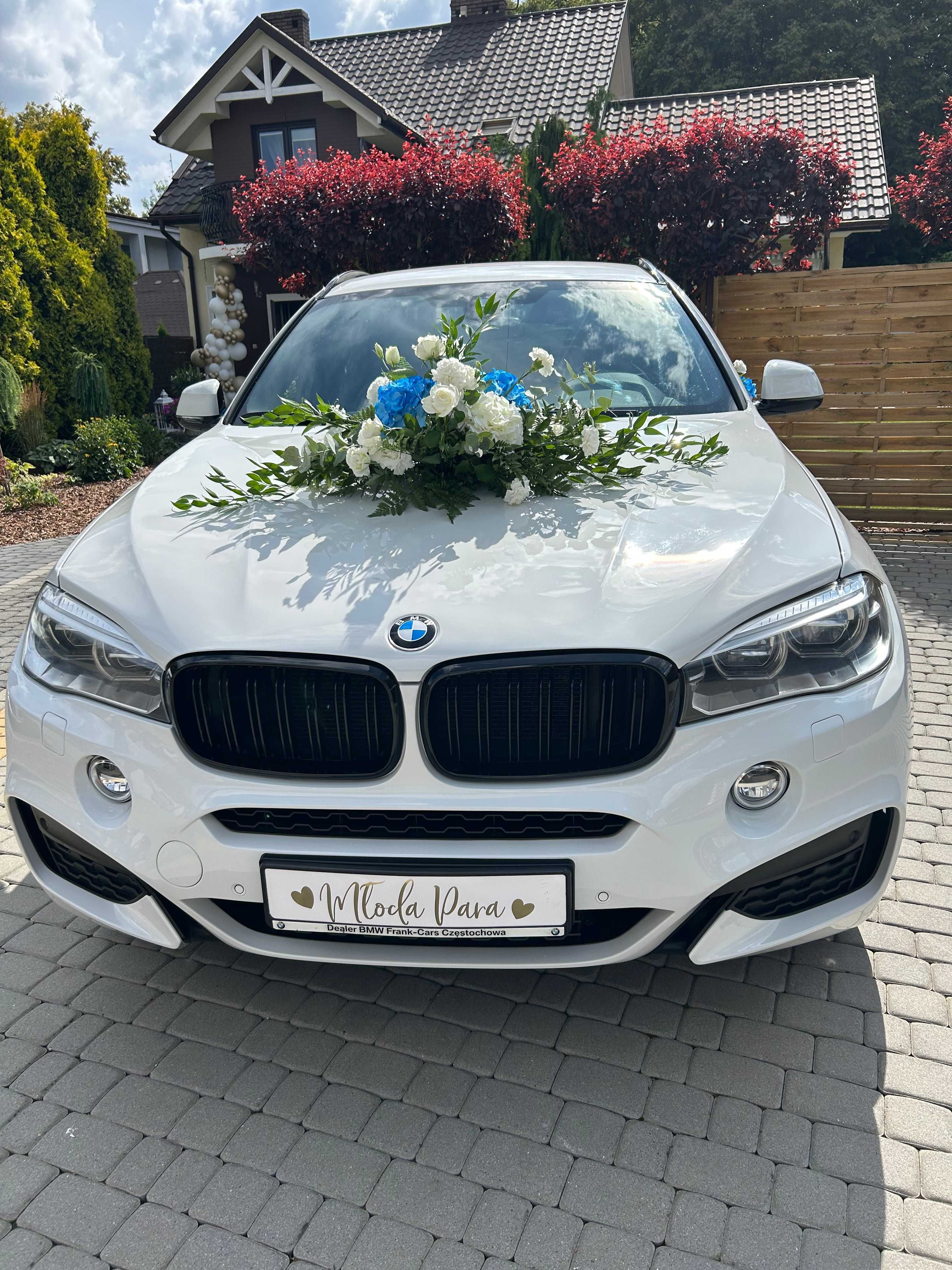 Białe BMW X6 do Ślubu – Elegant Drive