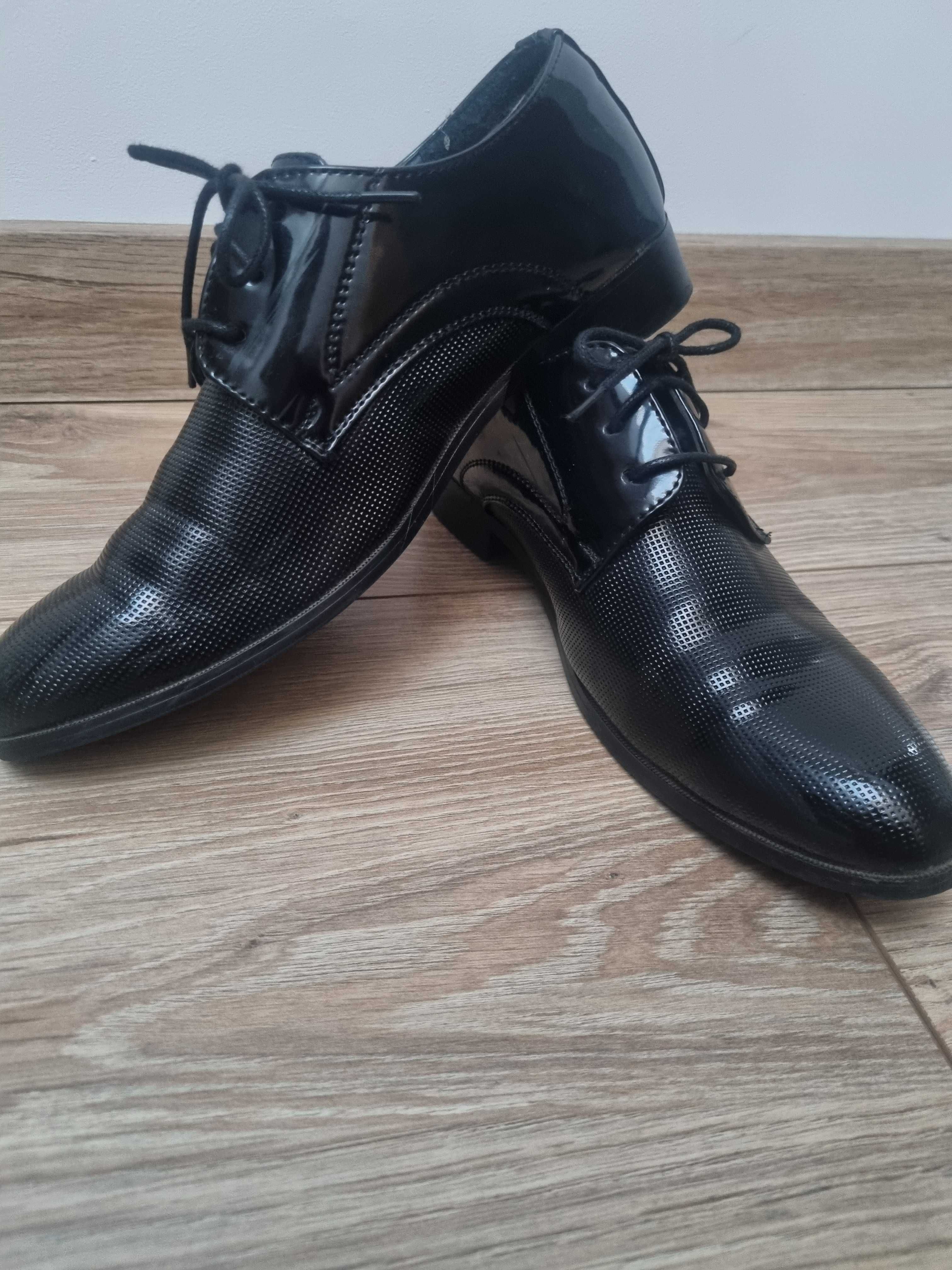 Buty chłopiec komunia wesele eleganckie