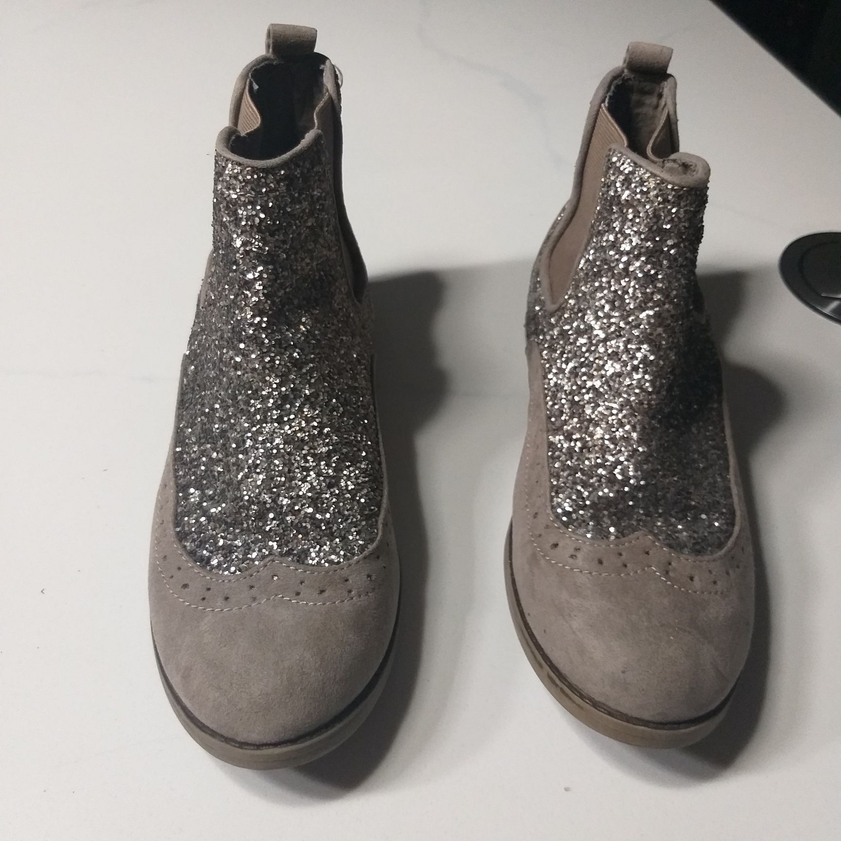 Botas camurça 36