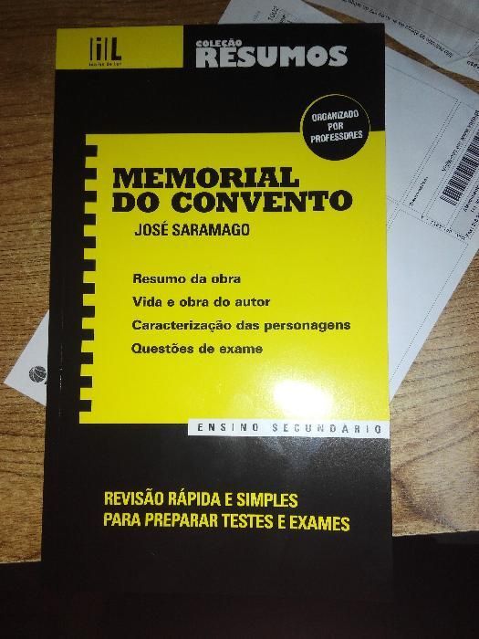 Memorial convento Resumos