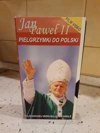 Kaseta VHS "Jan Paweł II - pielgrzymki do Polski"
