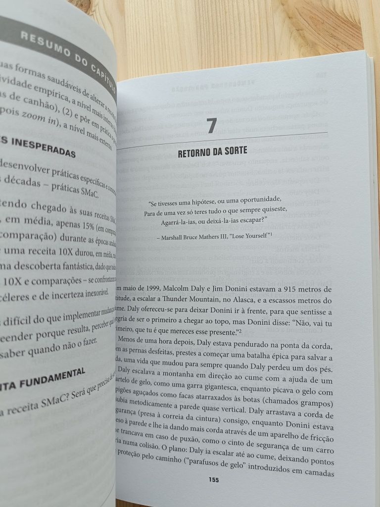 Livro "Vencedoras por Opção" de Jim Collins