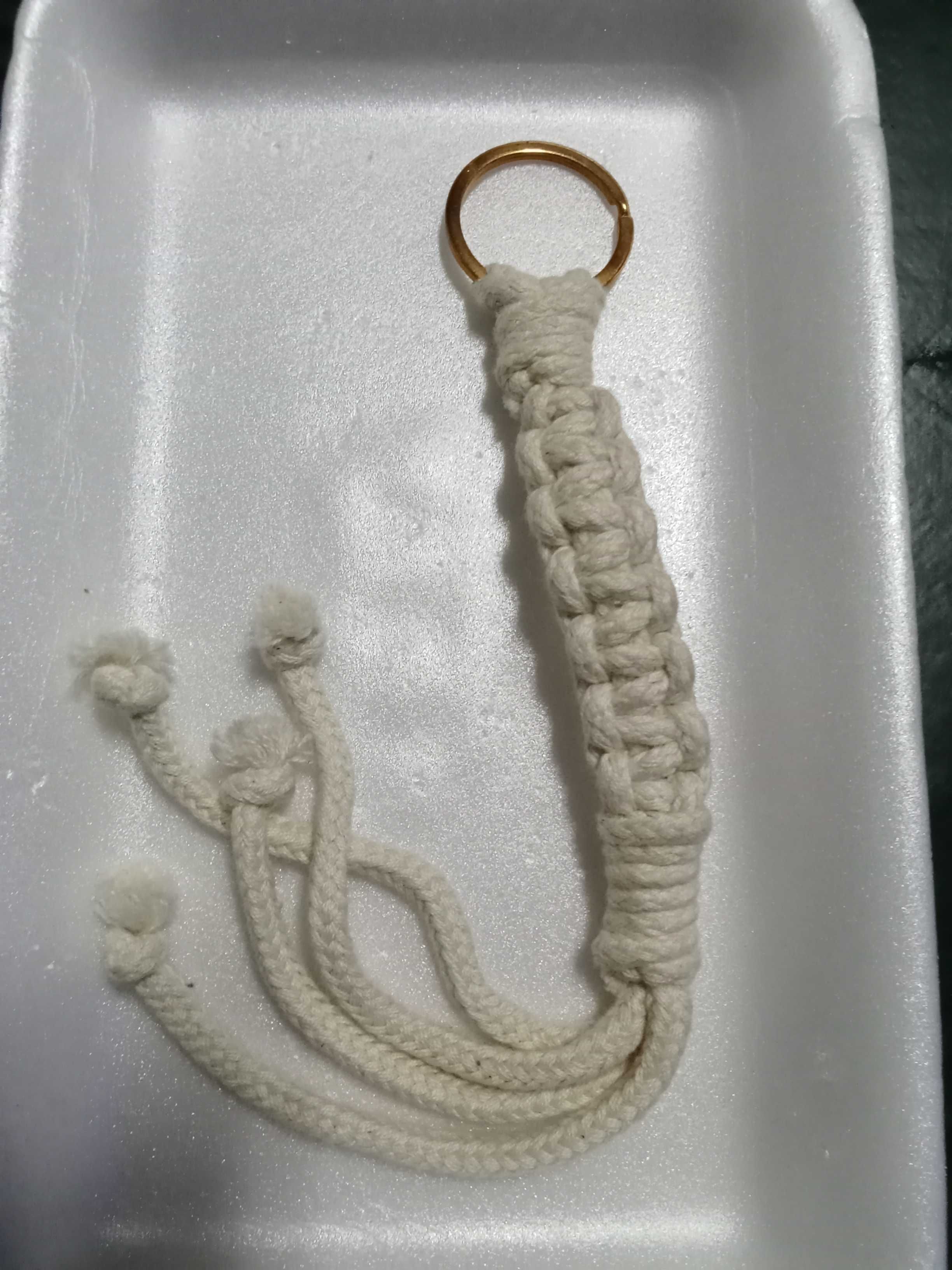 Trabalhos em macramé