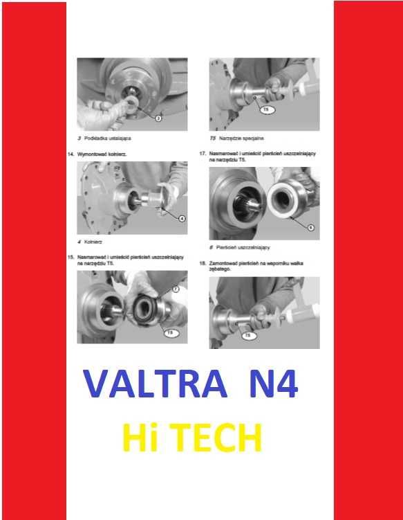 VALTRA N4 N104H_N114eH_N124H_N134H_N154eH_N174H instrukcja napraw