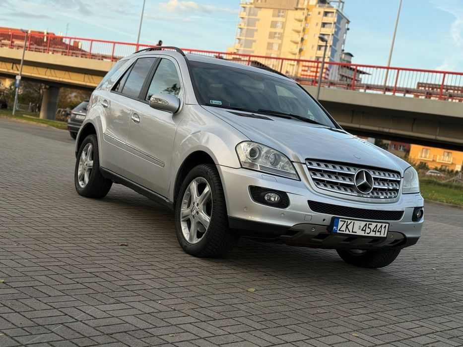 Mercedes-Benz ML Mercedes 320cdi 3.0 diesel V6 szyberdach skóry 10 lat jeden wlasciciel