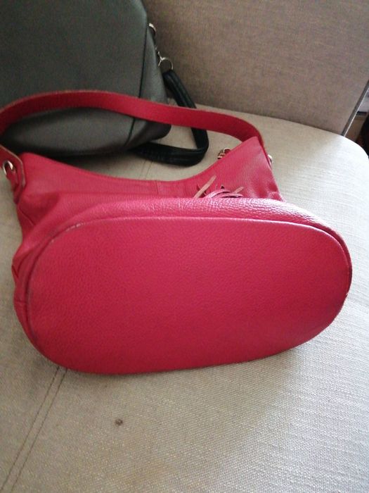 Шкіряна фірмова італійська сумка