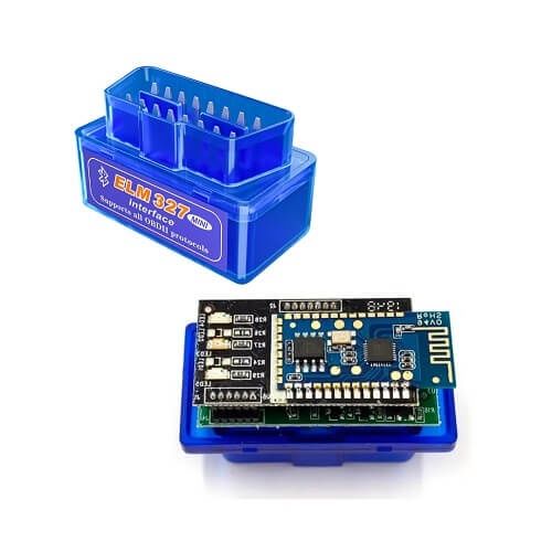 ELM327 mini 1.5v PIC18F25K80 Bluetooth (Дві плати) для Android елм 327