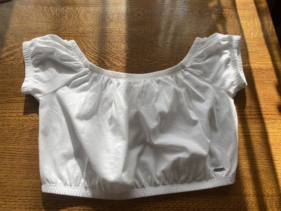 Xs Hollister bluzka biała