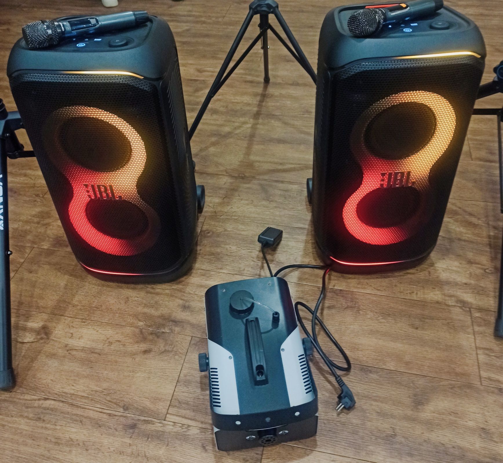 Wynajem nagłośnienia  JBL PARTYBOX + oswietlenie i dodatki