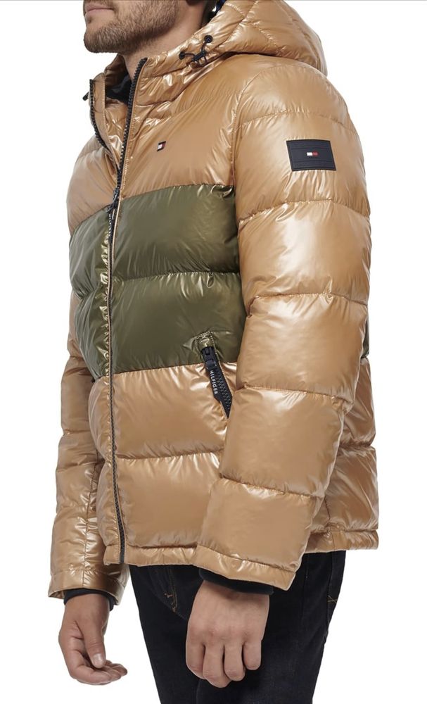 XL 50 XXL 52 Tommy Hilfiger пуховик куртка зимова зимняя хл ххл парка
